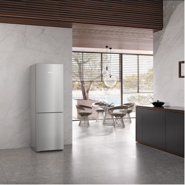 Miele Ψυγειοκαταψύκτης 321lt NoFrost Υ185.5xΠ59.7xΒ67.5εκ. Inox KFN 4377 CD 125 Edition